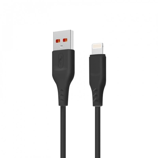 Кабель SkyDolphin S61L USB - Lightning 1м, Black (USB-000573) USB-000573 фото