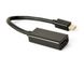Адаптер Cablexpert mini DisplayPort - DisplayPort (M/F), 0.15 м, Black (A-mDPM-DPF4K-01) A-mDPM-DPF4K-01 фото 1