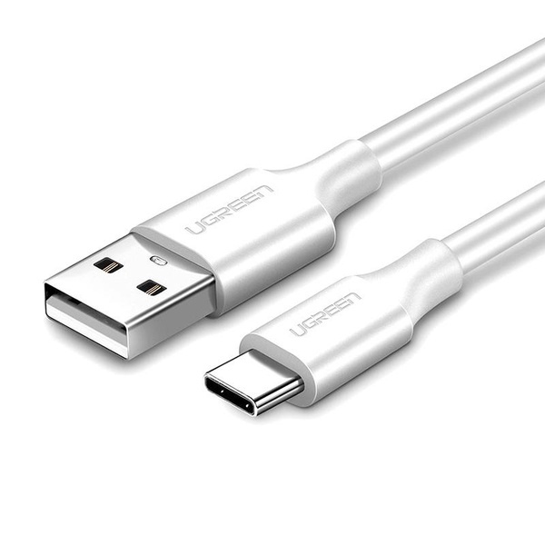 Кабель Ugreen US287 USB - USB-C, 2м, White (60123) 60123 фото