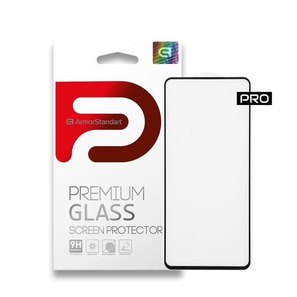 Захисне скло Armorstandart Pro для Xiaomi Poco M3 Black, 0.33mm (ARM57956) ARM57956 фото
