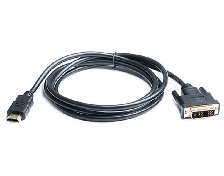 Кабель REAL-EL HDMI - DVI, (M/M), 1.8 м, Black (EL123500013) EL123500013 фото